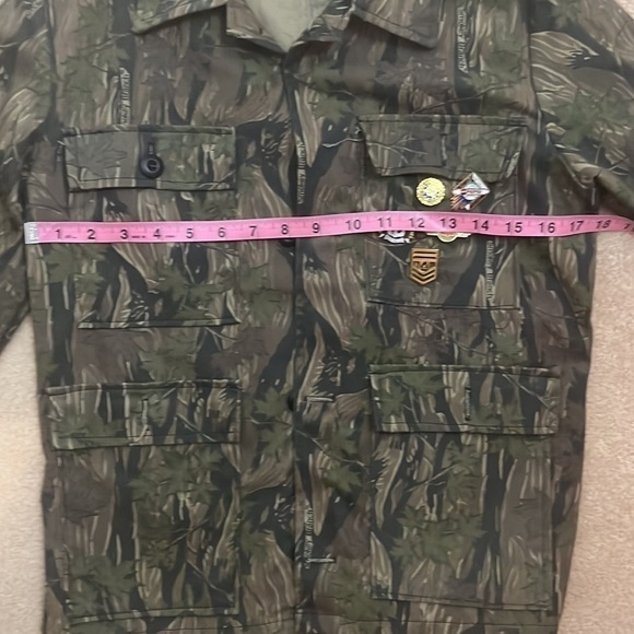 Smokey Branch Army Camo Jacket.  Size Small - Picture 10 of 11